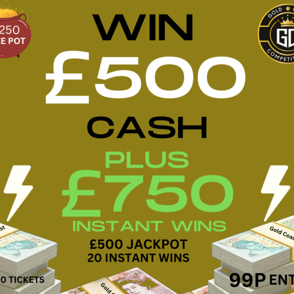 £500 CASH + 20 INSTANT WINS #JAN1