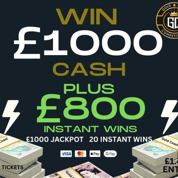 £1000 CASH WITH 20 INSTANT WINS #3M