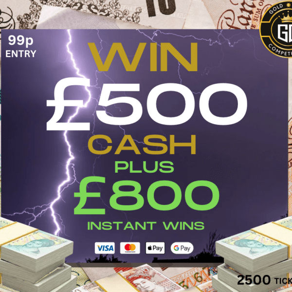 £500 CASH WITH 20 INSTANT WINS #mar15
