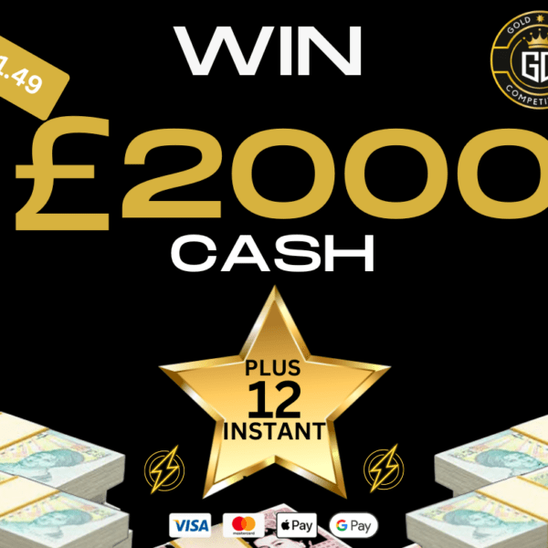 £2000 plus 12 Instant Wins #APR21